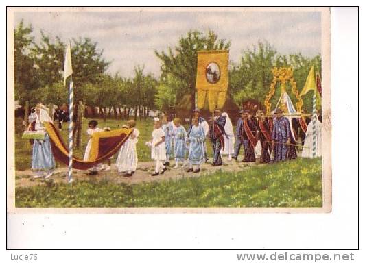 IMAGE -  FOLKLORE  BELGE -   LEAU  -  ZOUT LEEUW   -  La Procession De ND De L' Ossenweg    -  N°   27 - Côte D'Or