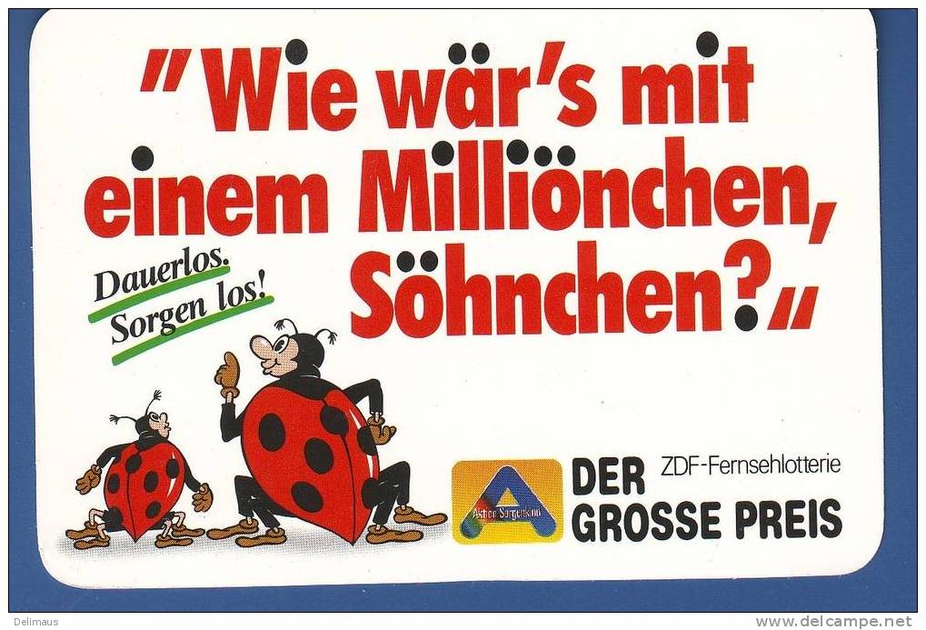 ZDF Fernsehlotterie Der Große Preis Käfer - Kleinformat : 1991-00