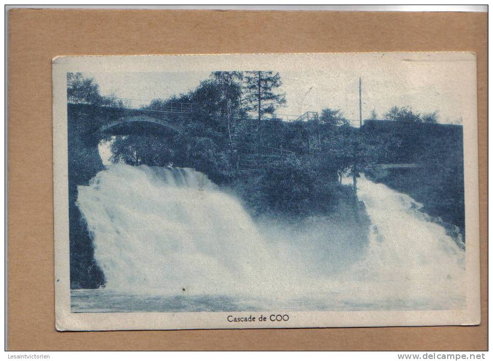 COO STAVELOT MALMEDY VERVIERS CASCADE - Stavelot