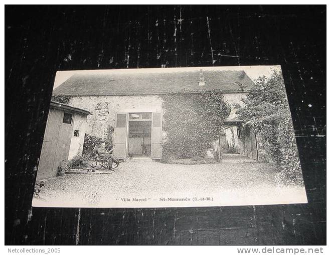 SAINT-MAMMES "VILLA MARCEL" - 77 SEINE ET MARNE - CARTE POSTALE FRANCE - Saint Mammes