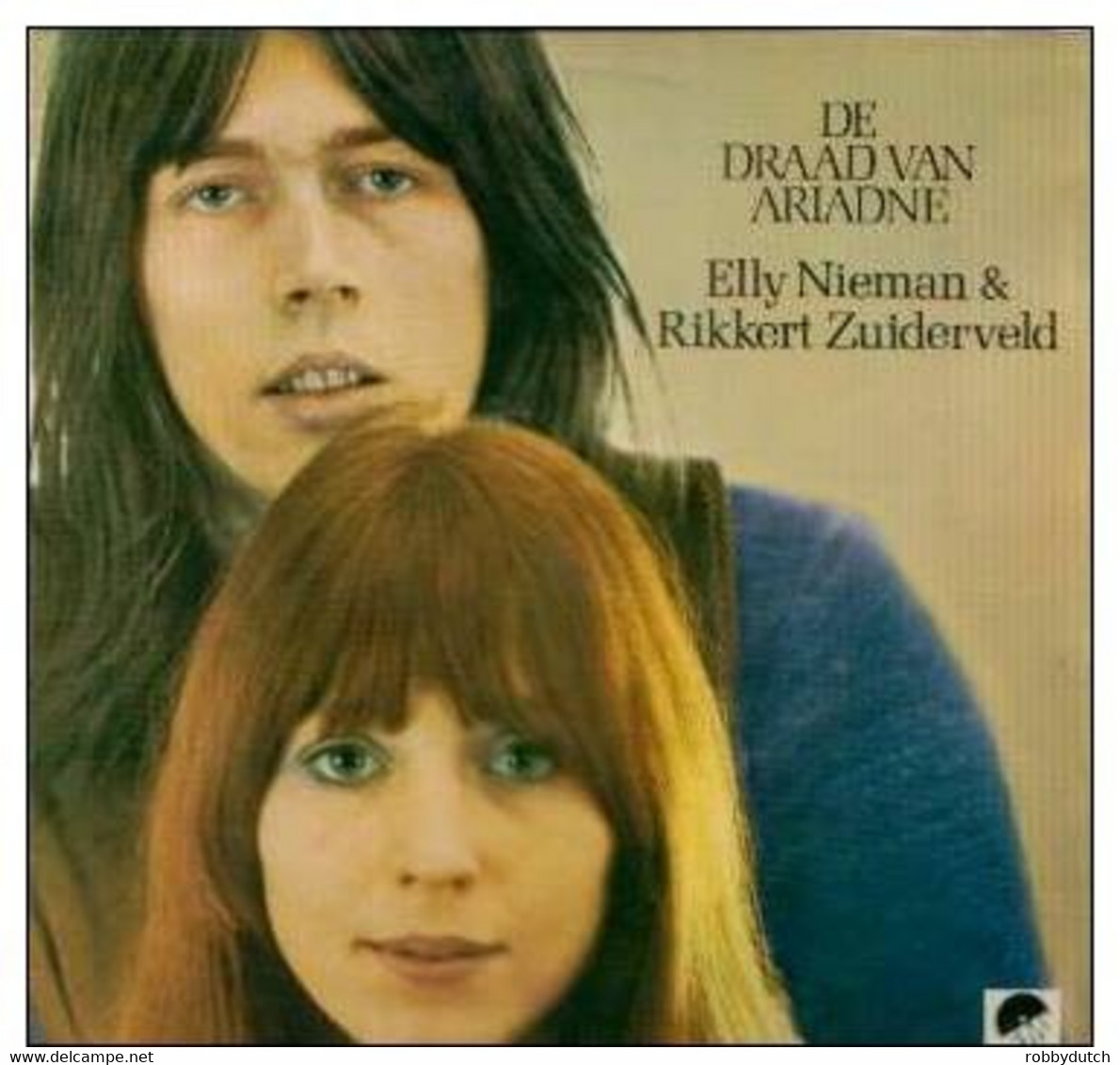 * LP * ELLY NIEMAN & RIKKERT ZUIDERVELD - DE DRAAD VAN ARIADNE (1971 Reissue On Super Sound) - Country En Folk