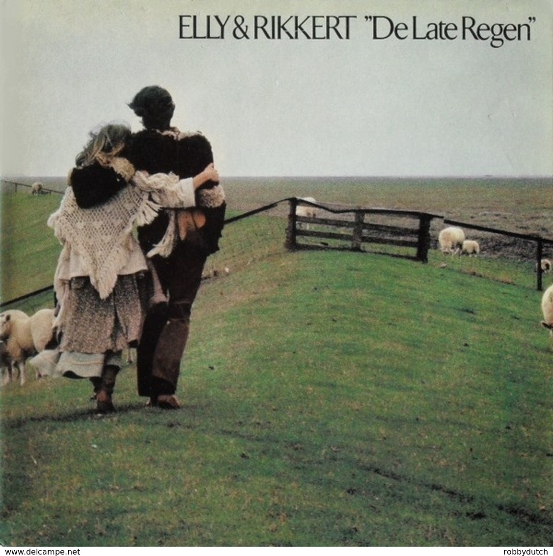 * LP * ELLY & RIKKERT - DE LATE REGEN (Holland 1978) - Country Et Folk