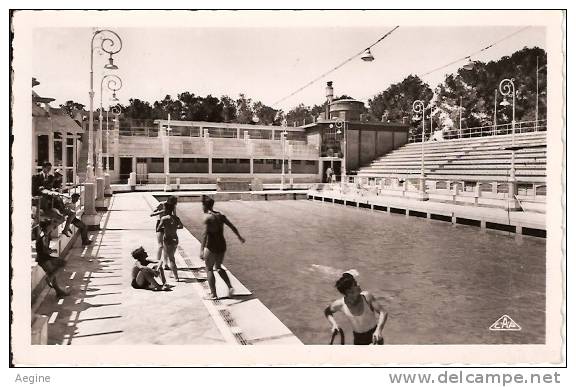 TUNISIE - Ref Mk No  46- Tunis - La Piscine Municipale -le Bassin    -bon Etat - Tunisie