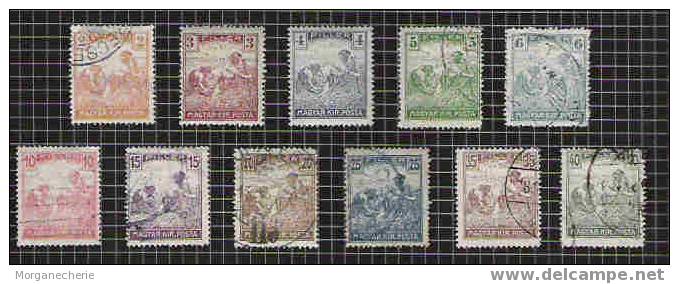 MAGYAR, HONGRIE, UNGARN 1915  MI 183-198  @ And * - Unused Stamps