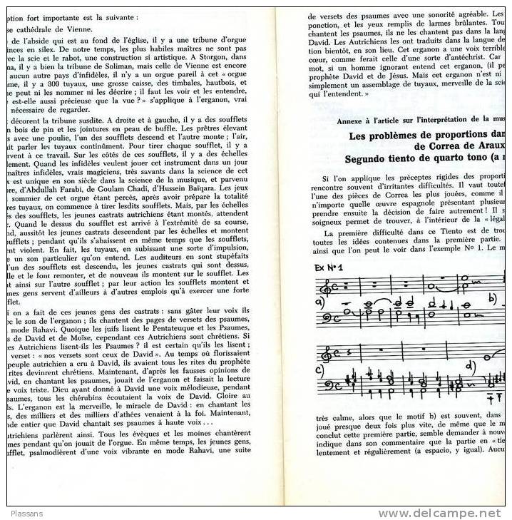 LA TRIBUNE DE L´ORGUE. Revue Suisse Romande. N°3 / 1979 - Muziek