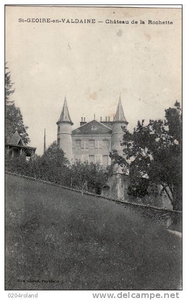St Geoire En Valdaine - Château De La Rochette - Saint-Geoire-en-Valdaine