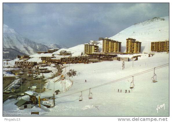 Orcières Merlette Vue Générale De La Station - Orcieres