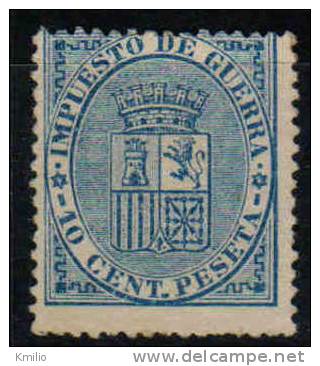 Edifil 142 (*), Impuesto De Guerra 1874 - Unused Stamps