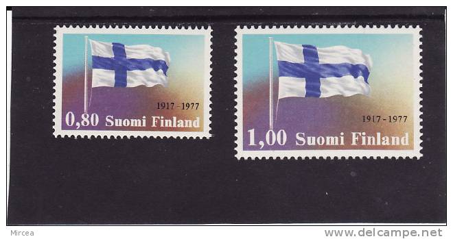 Finlande 1977 - Yv.no.783/4 Neufs** - Ungebraucht