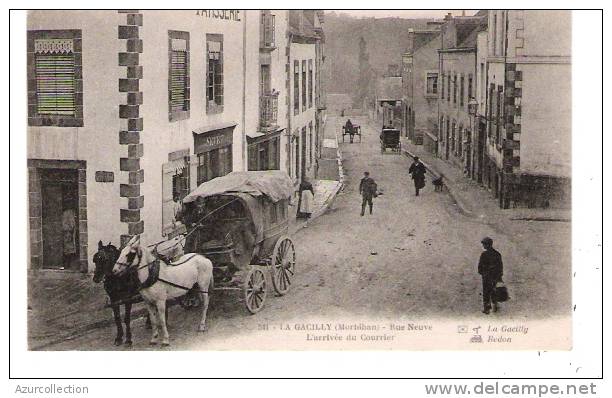 ARRIVEE DU COURRIER - La Gacilly