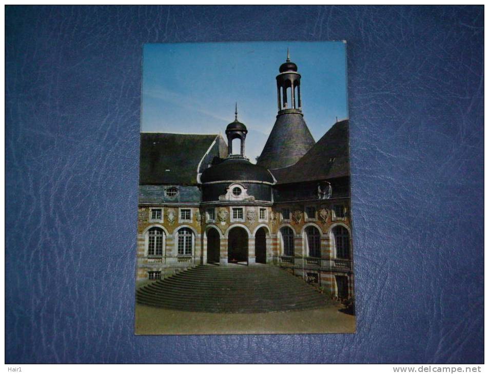 VDS CARTE POSTALE LE CHATEAU DE ST FARGEAU L'ESCALIER D'HONNEUR - Saint Fargeau