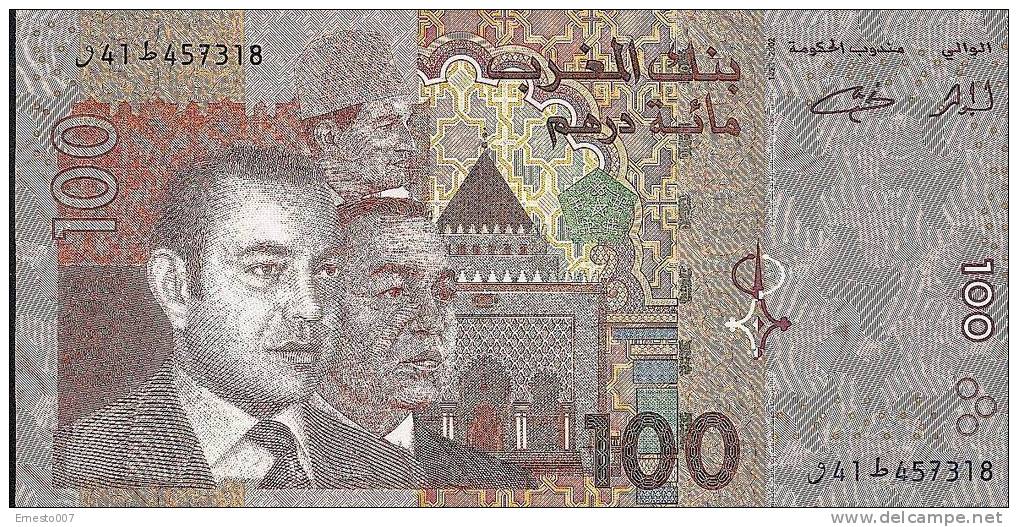 MOROCCO/MARROCCO 100 DIRHAMS NOTE - NEW! - Morocco