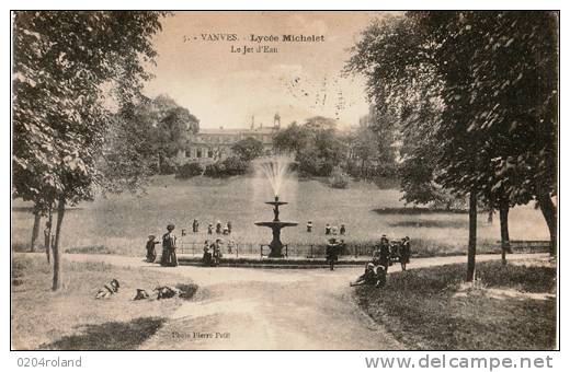 Vanves - Lycée Michelet - Le Jet D'Eau - Vanves