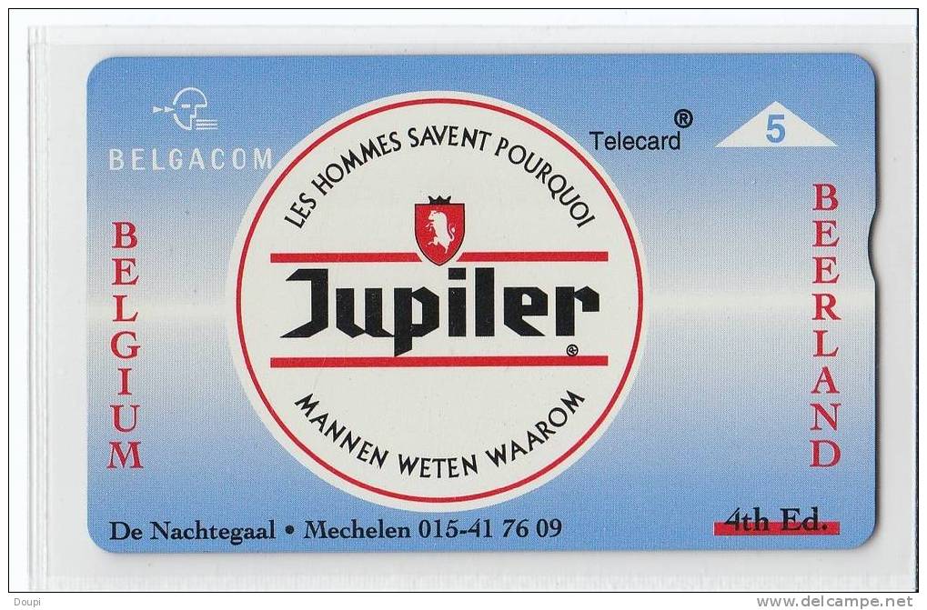 TÉLÉCARTE JUPILER - Autres & Non Classés