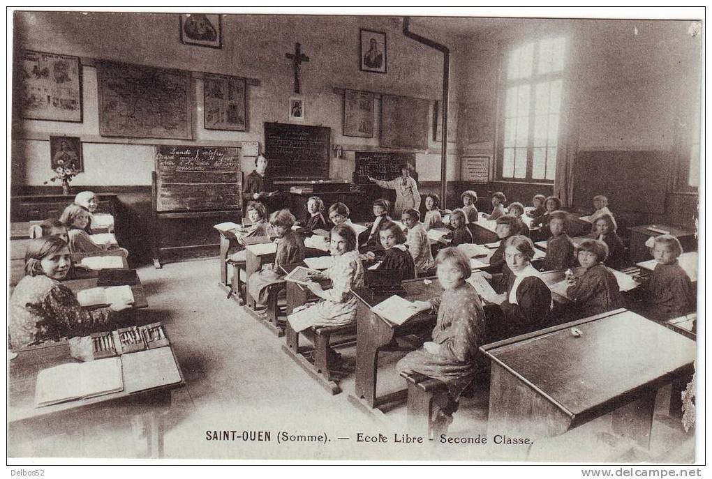 SAINT-OUEN - Ecole Libre - Seconde Classe - Saint Ouen