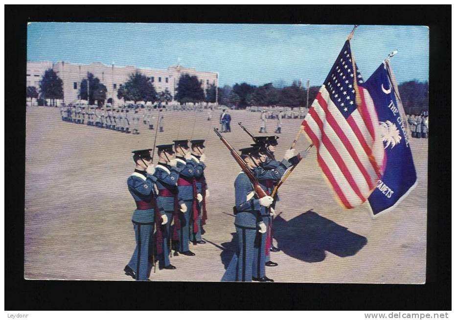 The Citadel - The Military College Of South Carolina, Charleston, South Carolina - Color Guard - Charleston