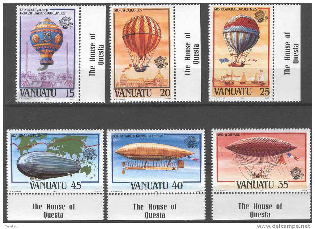 Vanuatu Ballons + Zeppelin - Mongolfiere