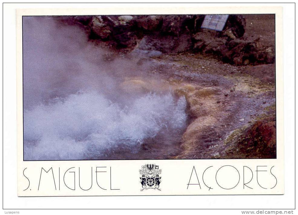 Portugal Cor 0973 – Açores – S. Miguel – Fumarola - Furnas - Açores