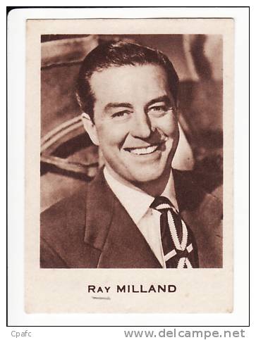 Ray Milland ...  Années 1950-60 / N° 24 - Artisti