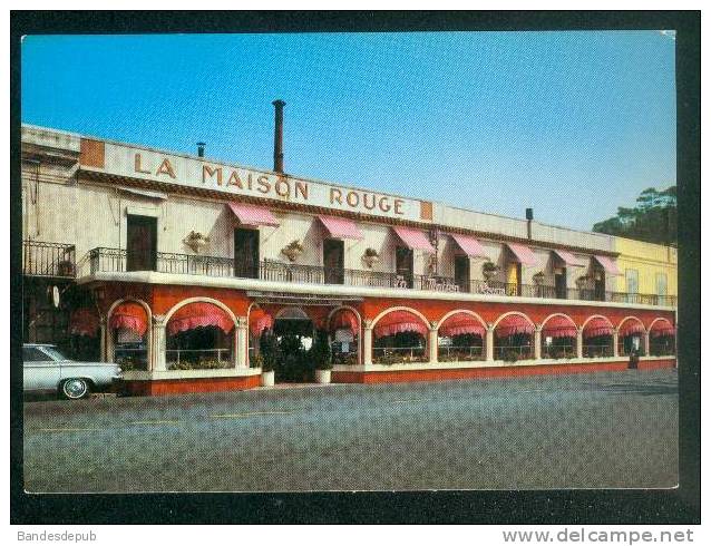 CPSM - Nice (06) - La Maison Rouge - F. Burger -  Restaurant - 67 Quai Des Etats Unis ( Ed. MAR ) - Cafés, Hoteles, Restaurantes