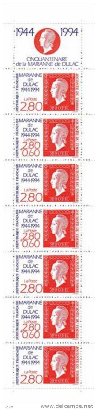 2865 CINQUANTENAIRE De La MARIANNE De DULAC - Stamp Day