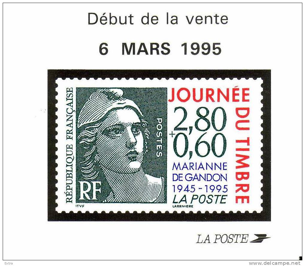 2935 CINQUANTENAIRE De La MARIANNE De GANDON 2 CARNETS - Tag Der Briefmarke