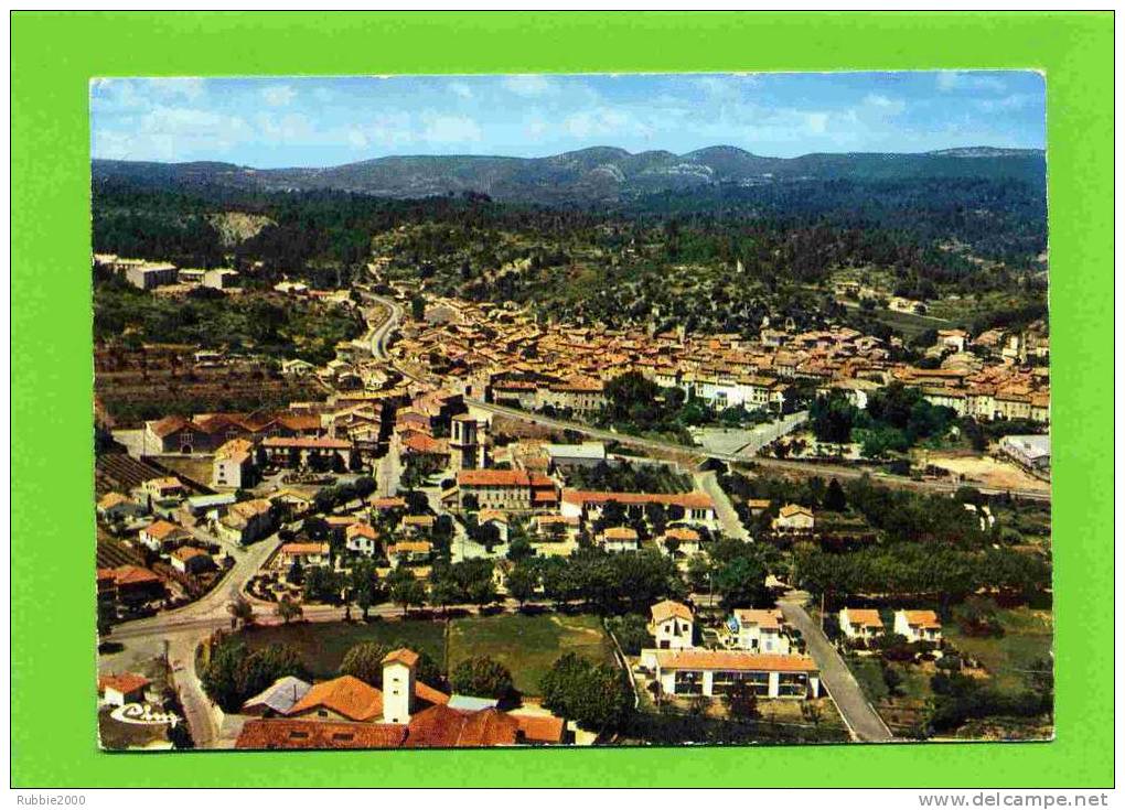 LE LUC VUE AERIENNE CARTE EN BON ETAT - Le Luc