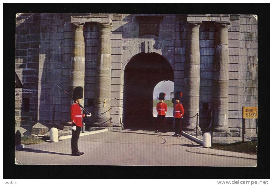 La Porte Citadelle, Quebec - Citadel Gate, Canada - Québec - La Citadelle
