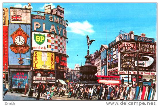 CARTE POSTALE DE LONDRES - LONDON - PICCADILLY CIRCUS - Piccadilly Circus