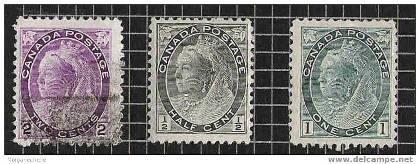 CANADA, 1898-1903, LOT @ - Oblitérés