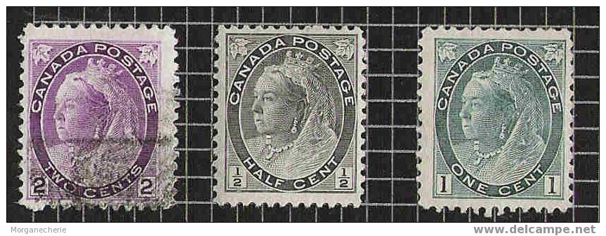 CANADA, 1898-1903, LOT @ - Gebruikt