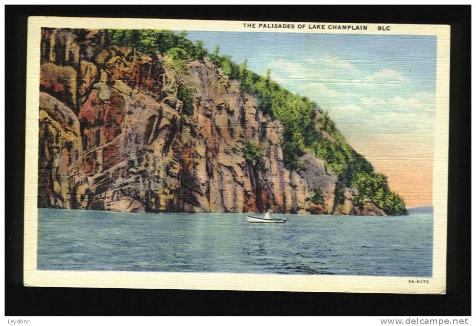 The Palisades Of Lake Champlain - Adirondack