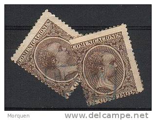 Carteria NIEBLA (huelva) Dos Sellos º - Used Stamps