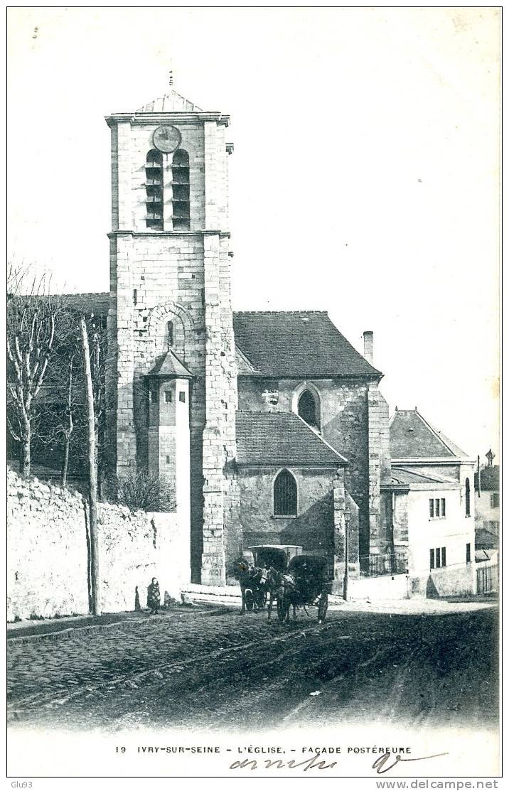 CPA - Ivry-sur-Seine (94) - Lot De 2 CP - L'église - Ivry Sur Seine