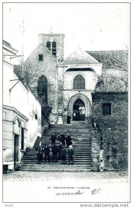 CPA - Ivry-sur-Seine (94) - Lot De 2 CP - L'église - Ivry Sur Seine