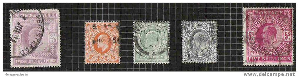 GB; 1902-1913; MI 102-116 ET 119-120 @ - Used Stamps