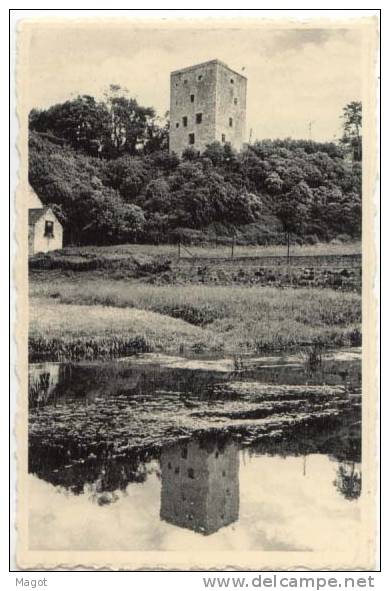 BEAUMONT Tour Salamandre Carte Publicité Excursion Scolaire Botte Du Hainaut Virelles Chimay Vallée Hennuyère Thill - Beaumont