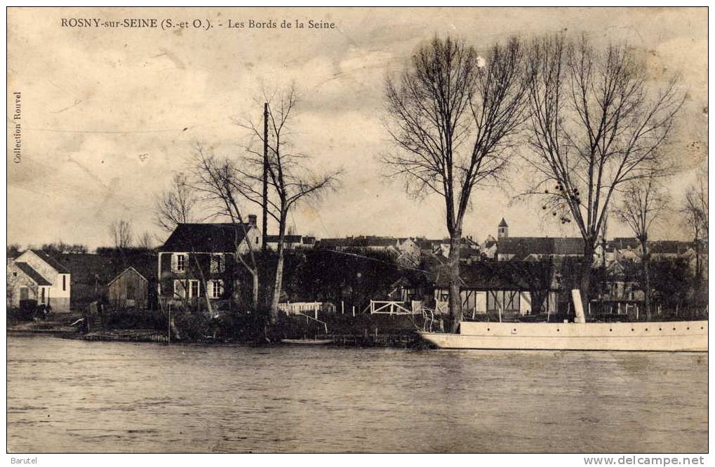 ROSNY SUR SEINE - Les Bords De La Seine - Rosny Sur Seine