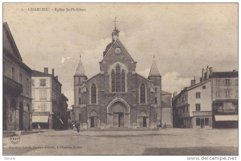 CHARLIEU - Eglise Saint-Philibert - - Charlieu