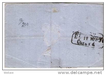 Bad080/  BADEN - Mi. 10, Sehr Gute Zähnung, Freiburg 1862 - Cartas & Documentos