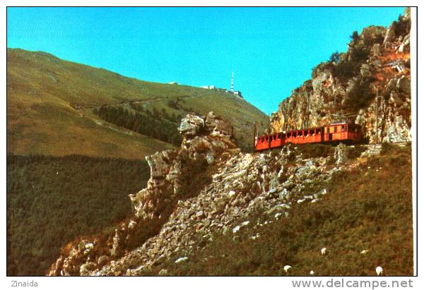 CARTE POSTALE DU FUNICULAIRE DE LARUN-GAIN - Kabelbanen