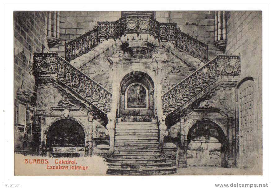 C3548 - BURGOS - Catedral - Escalera Interior - Burgos