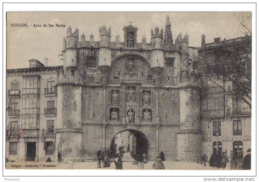 C3544 - BURGOS - Arco De Sta Maria - Burgos