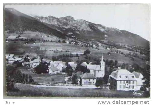 Cpsm 38 ST PHILIBERT ENTREMONT Vue Generale Massif Grand Som Col Frey - Saint-Pierre-d'Entremont