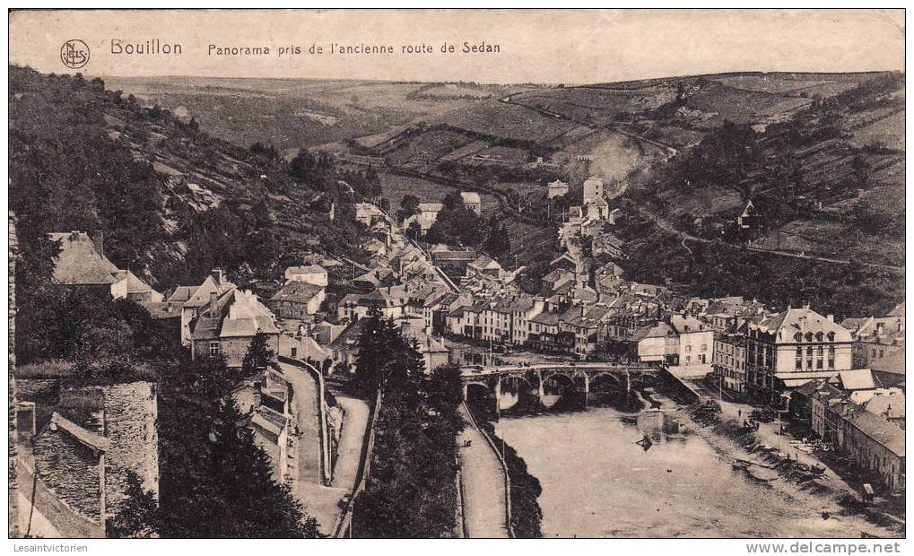 BOUILLON PONT DE LIEGE PRIS DE LA ROUTE DE SEDAN - Bouillon