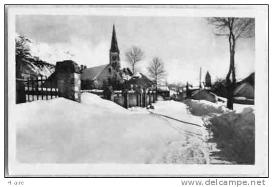 Cpsm 05 MONETIER LES BAINS Serre Chevalier ENTREE Village Sous 1m De Neige - Serre Chevalier