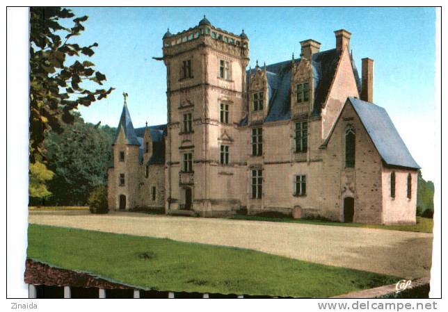 CARTE POSTALE DES ENVIRONS DE CHATEAU GONTIER - LE CHATEAU DE ST-OUEN - Chateau Gontier