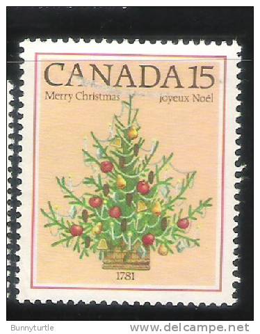 Canada 1981 Christmas Tree 1781 Used - Oblitérés