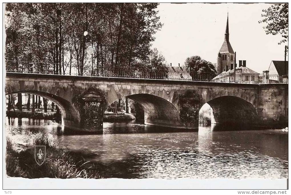 CpE0092 - ARGENT SUR SAULDRE - Le Pont Sur La Sauldre - (18 - Cher) - Argent-sur-Sauldre