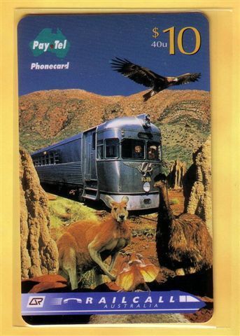 LOCOMOTIVES - Australia MINT SET Of 2. Cards In Folder * Train Tren Zug Treno Railway Chemin De Fer Eisenbahn Locomotive - Australie